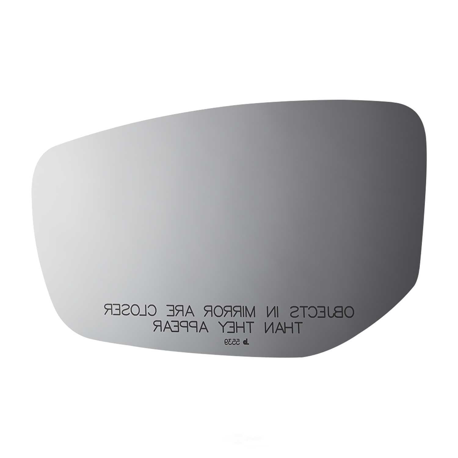 Burco Side View Mirror Replacement Glass - Clear Glass - 5539