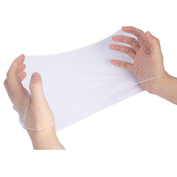 100PCS Of Hairnets Invisible Elastic Edge Mesh 50cm Hair Nets for Women Hair Bun Making Sleeping Ballet Dancer Kitchen Food Service 20 Inches White (Bulk Pack 100pcs)