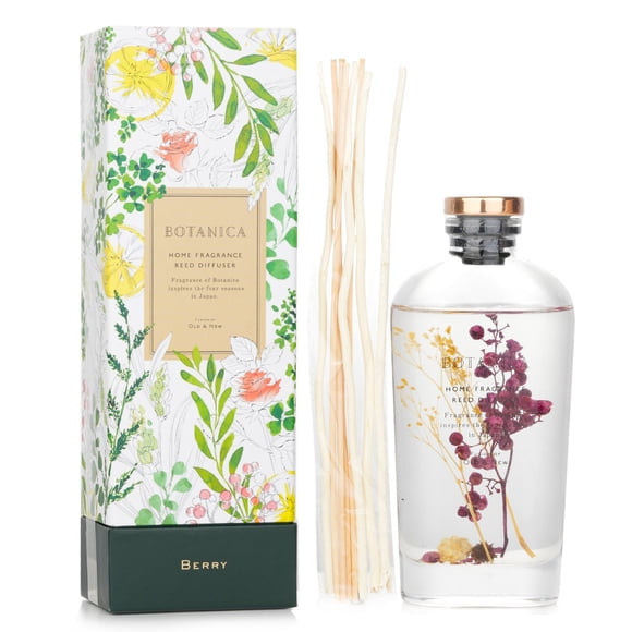 Reed Diffuser Botanica Berry Scent 170 ml con caja de regalo