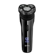 Nicebay Electric Razor, Electric Shavers for Men, Wet/Dry Shaver LED Display/Travel Lock/Type C/Ipx7