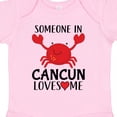 thumbnail image 4 of Inktastic Someone in Cancun Loves Me Boys or Girls Baby Bodysuit, 4 of 5