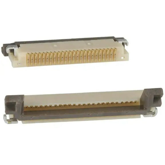FH12A-24S-0.5SH(55) Connector FFC Top 24 Position 0.50mm Surface Mount Right Angle