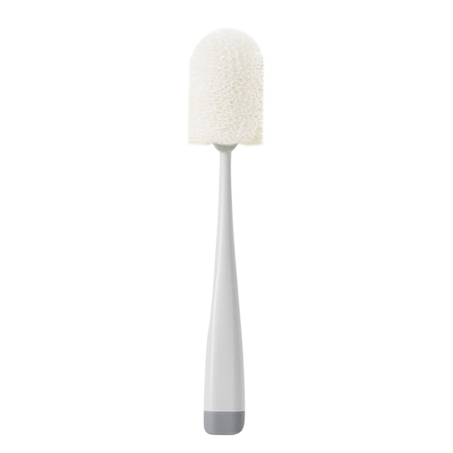 Fiudx Cepillo para Limpiar Tazas de Cocina, Cabezal de Esponja Suave, Mango de Pp, Fácil Agarre, Base de Limpieza Profunda, Varios Colores, Fuerte Absorción, Ideal para Cristalería, Copas de Vino, Ta