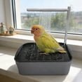 thumbnail image 4 of TIELUTT Circulating Water Bath Parrot Bathtub Bird Bath Automatic Bird Cage Shower Easy Clean Parrot Water Circulation Bath for and African Grey Birds Bath, 4 of 4