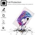 thumbnail image 5 of Case for ipad 10th Generation 10.9 inch 2022, TECH CIRCLE PU Leather Flip Multi-Angle Stand Wallet Smart Case with Auto Sleep/Wake Protective Cover for Apple 10.9" iPad 10th Gen 2022, Horse, 5 of 8