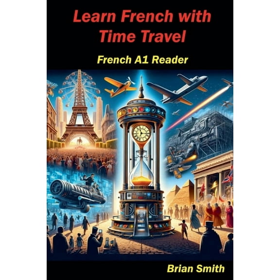 French Graded Readers Learn French with Time Travel, Book 8, (Paperback)