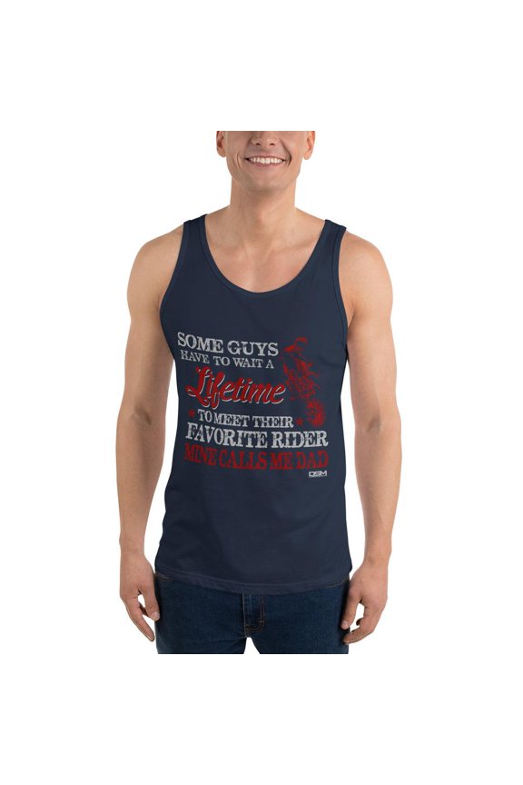 Mine Calls me Dad Tank Top