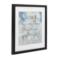 thumbnail image 2 of Stupell Industries Farmhouse Strength & New Thoughts Quote Black Framed Print Under Glass, 16 x 16, by Lanie Loreth, 2 of 8