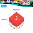 thumbnail image 2 of Uxcell Support de Craie de Billard Portable Accessoire de Table de Billard Rouge, 2 of 7
