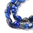 thumbnail image 5 of Natural Lazuli Beads Strands Nuggets 6~12x6~8mm Hole: 0.5mm about 47pcs/strand 15.7 inch(40cm), 5 of 6