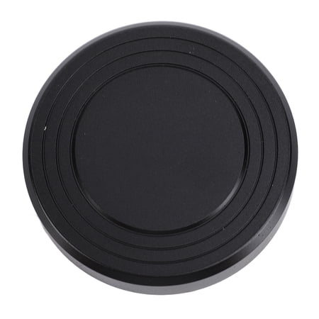 Suodoka Premium Aluminum Alloy Camera Lens Cap for GR2 GR3 GR3X 55mm Inner Diameter Black Soft Interior Protective Cover Dustproof Anti-Scratch Replacement Cap
