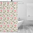 thumbnail image 4 of Sigee Rose Flowers for Waterproof Fabric Shower Curtain 72" W x 72" H for Bathroom Shower Curtain, 4 of 5