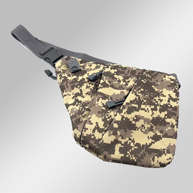 Bolso bandolera para hombre Bolsa de almacenamiento Impermeable Mochila de hombro izquierdo y derech Abanopi Bolsa de almacenamiento para hombres