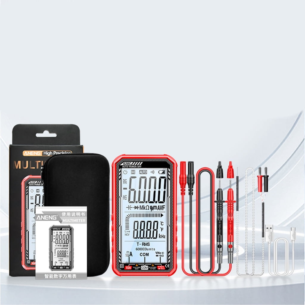 Multiple Function Multimeter Auto NCV Transducer USB Charging Transportable Electrical Tester