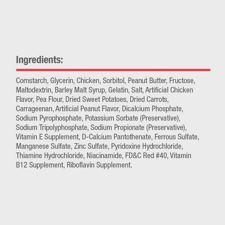 DreamBone Peanut Butter Flavored Rawhide-Free Chews for Dogs, Mini