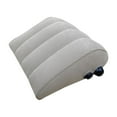 thumbnail image 2 of Almohada de cuña inflable para viajes, almohada de elevación de piernas, cómoda y suave almohada de cuña de viaje para dormir en el automóvil, la ofic, 2 of 9