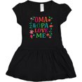 thumbnail image 3 of Inktastic Oma and Opa Love Me Girls Baby Dress, 3 of 5