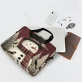 thumbnail image 5 of 16" Laptop Briefcase for Work Travel Laptop Shoulder Bag Carrying Handbag Laptop Case Snowman and Birds, 5 of 8