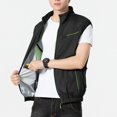 thumbnail image 3 of Jiibva Cooling Fan Vest, Air Conditioning Fans Vest Electric Cool Vest Heat Reducing Clothing for Hiking Cooling Work Fishing, 3 of 7
