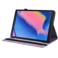 thumbnail image 2 of Allytech Galaxy Tab A 8.0 2019 Case T290 T295, PU Leather Slim Fit Lightweight Shockproof Full Protection Multi Anglge Viewing Stand TPU Back Cover Case for Samsung Galaxy Tab A 8.0 2019 T290,Purple, 2 of 6