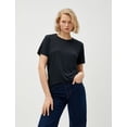 thumbnail image 2 of Short Sleeve Basic Modal T-Shirt, 2 of 6