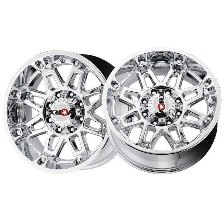 Worx 811C Conquest 20x9 8x170 18et Chrome Plated Wheel Walmart