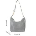 thumbnail image 3 of Sparkly Rhinestone Shoulder Bag Rhinestone Crossbody Bag Purse Evening Purse, 3 of 21