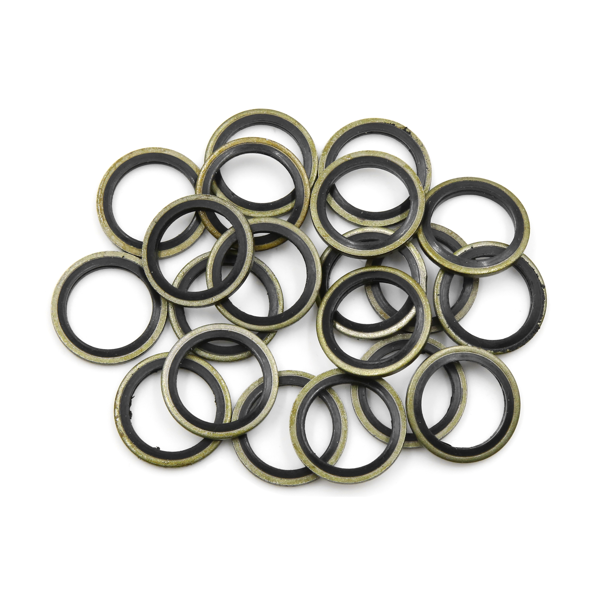 20pcs Engine Oil Crush Washers Drain Plug Gaskets 18mm ID. 25mm OD. for