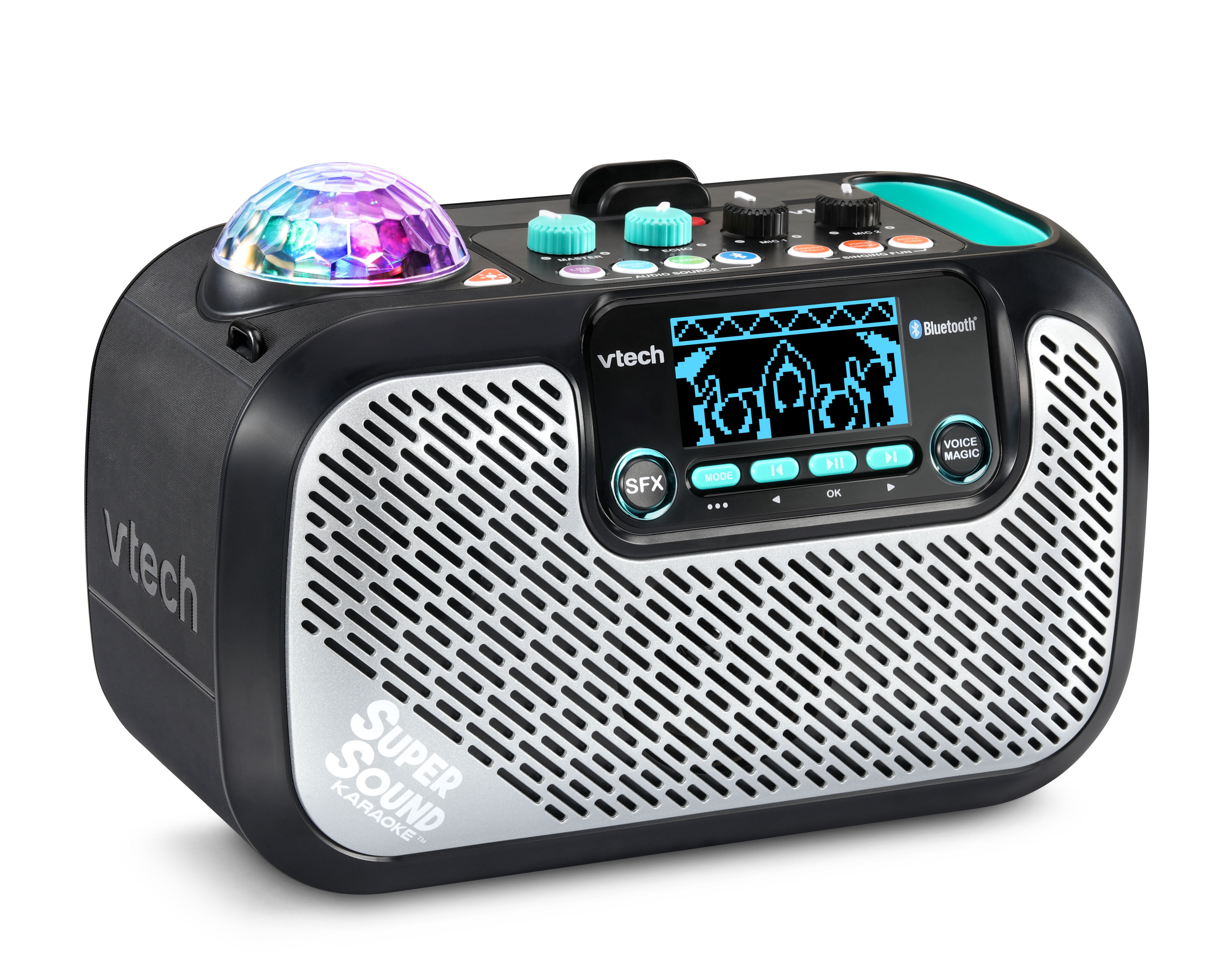 VTech® SuperSound Karaoke™ Mic and Big Sound Portable Speaker Wireless Connection