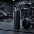 thumbnail image 2 of O-Wala Star Insulated Stainless Steel Water Bottle with Two-Way Spout Built-In Straw and Bucket Handle for Travel School and Sports 30oz BPA Free B, 2 of 8