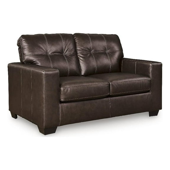 Signature Design by Ashley Furniture Santorine Dark Brown Loveseat