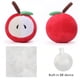 thumbnail image 3 of Juguete de peluche lindo con forma de fruta, juguete chirriante para gato, 4 Uds., 3 of 5
