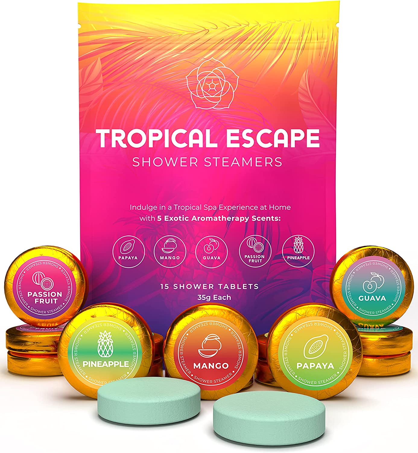 Shower Steamers Aromatherapy Coolest Gifts for Women, 15Pack Beauty