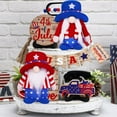 thumbnail image 2 of OAVQHLG3B Gnome Patriotic Gnome Doll 4th of July Gnomes Handmade Plush Fourth of July Decorations for Home, Scandinavian Tomte Folklore Dwarf Kitchen Tiered Tray Decorations, 2 of 3