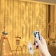 thumbnail image 4 of Christmas Holiday Garland Lamp USB Remote Curtain LED String Lights New Year Home Bedroom Xmas Party Decoration 2024 Navidad, 4 of 5