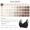 thumbnail image 7 of 4-pack women's rimless sports bra with hollow back, breathable chest pad and removable bra, suitable for fitness, yoga, hiking, climbing, push-ups, running, autumn and winter seasons, 7 of 7