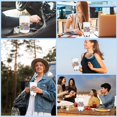 thumbnail image 5 of Positive Quotes Tumbler, Inspirational Gifts for Women Sister Birthday Christmas, Retro Flower Mental Health Gifts Coffee Mug Stainless Steel Vacuum Insulated Double Wall Travel Cup with Lid，20oz, 5 of 6