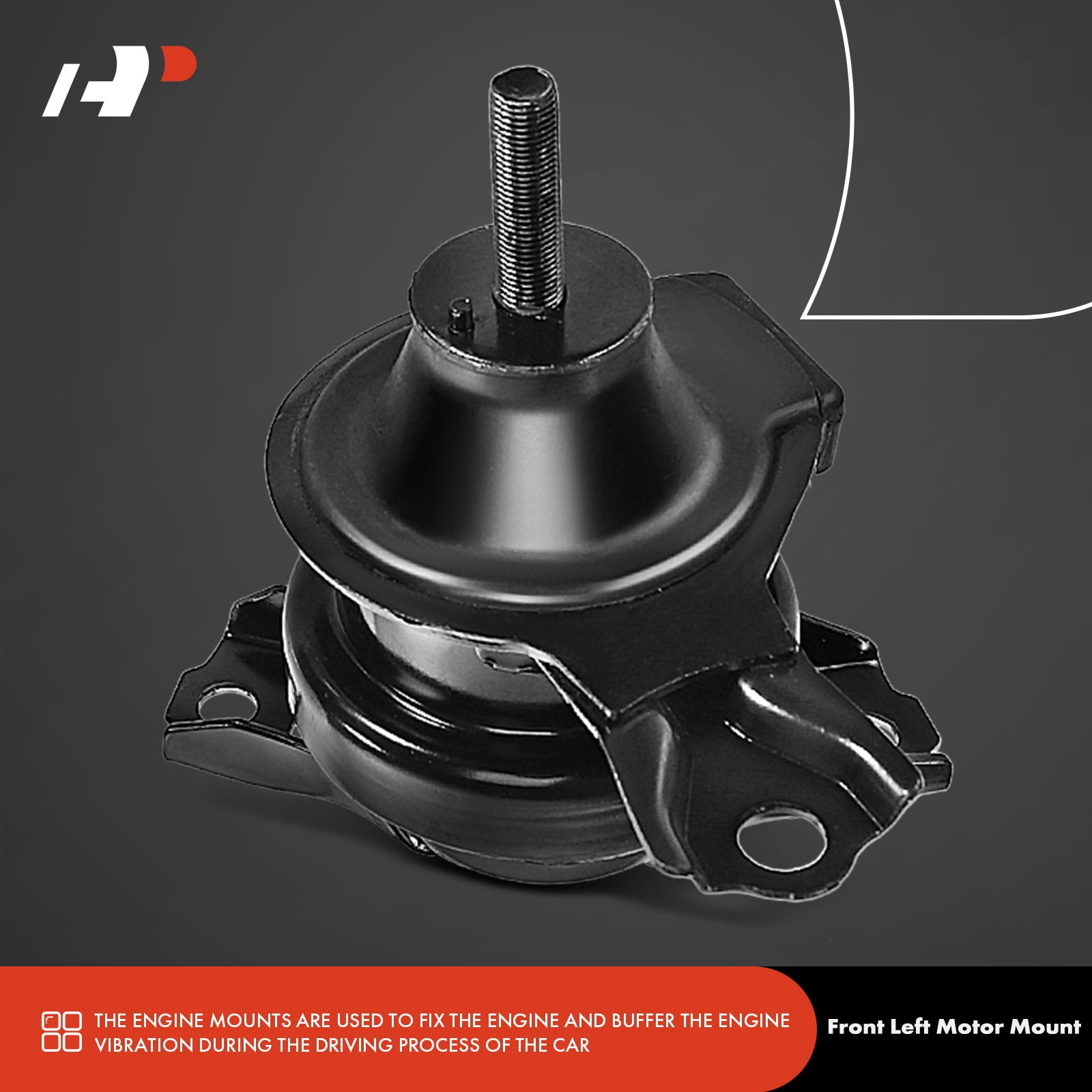 A-Premium 4PCS Engine Motor Mount and Transmission Mount Kits Compatible with Honda Accord 1998 1999 2000 2001 2002 2.3L Automatic Transmission