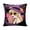 D, variant on Pillow Cover Halloween Throw Cushion Case 18X18 Inches Double Sided Spooky Witch Skeleton Decorative Square Pillowcase for Couch Sofa A