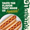 thumbnail image 2 of Nathan's Famous Jumbo Restaurant Style Beef Franks, 12 oz, 2 of 12