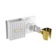 thumbnail image 1 of Hair Dryer Holder 360 Rotatable Wall Organization Rack Self Adhesive Bathroom Organizer Cable Winder Space Saving Shelf White-rx, 1 of 5