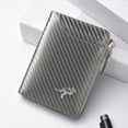 thumbnail image 3 of Stylish RFID Blocking Wallet for Men - Secure Card Holder with Technology - Fashionable Leather Billfold and Daily Use Zipper Purse for Convenient Storage, 3 of 3