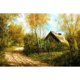 thumbnail image 1 of Cuadros Decorativos Kit de pintura de diamante de taladro redondo completo de paisaje DIY 5D artesanía (A4202) Likrtyny embutido en tela, 1 of 6