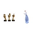 thumbnail image 1 of Esculturas Artísticas De Resina Con Forma De Pensador Y Figura Femenina De Porcelana Cerámica Moderna, Estatua Abstracta Nórdica Para Decoración De Estanterías En La Oficina, La Sala De, 1 of 8
