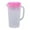 Pink, variant on simhoa Water Pitcher Fridge Pitcher Ice Tea Kettle Clear with Handle Summer Water Jug Tea Juice Jug for Juice Ice Tea Hot Cold Water 2000ml