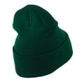 thumbnail image 4 of Christmas World Peace Embroidered Beanie - Green OSFM, 4 of 5