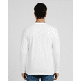 thumbnail image 6 of Real Essentials 4 Pack: Men's Cotton Long Sleeve Crew Neck T-Shirt - Soft Work Casual Jersey Tees, 6 of 6