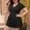 10-black plus size swimsuit, variant on Plus Size Two Piece Swimsuits for Women V Neck Short Sleeve Mesh Swim Dress with Shorts Bottoms Summer Full Coverage Tummy Control Tankini Set Black,XXL