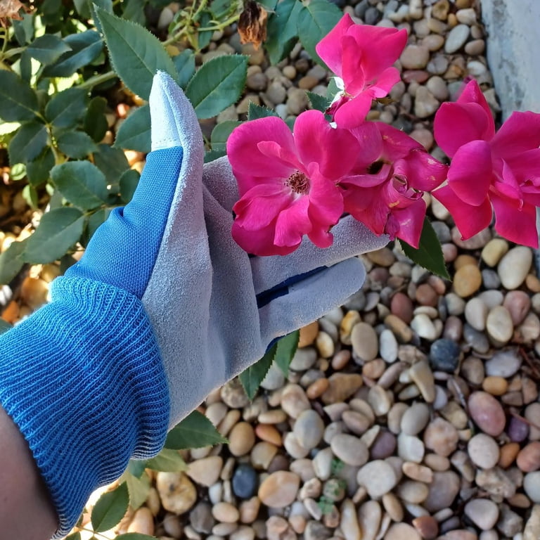 Expert Gardener Ladies Leather Work Glove, Small photo 7