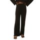 thumbnail image 2 of VISgogo Pantalones casuales de primavera y verano para mujer Pantalones de pierna ancha fruncidos con banda elástica de color sólido VISgogo moda, 2 of 6